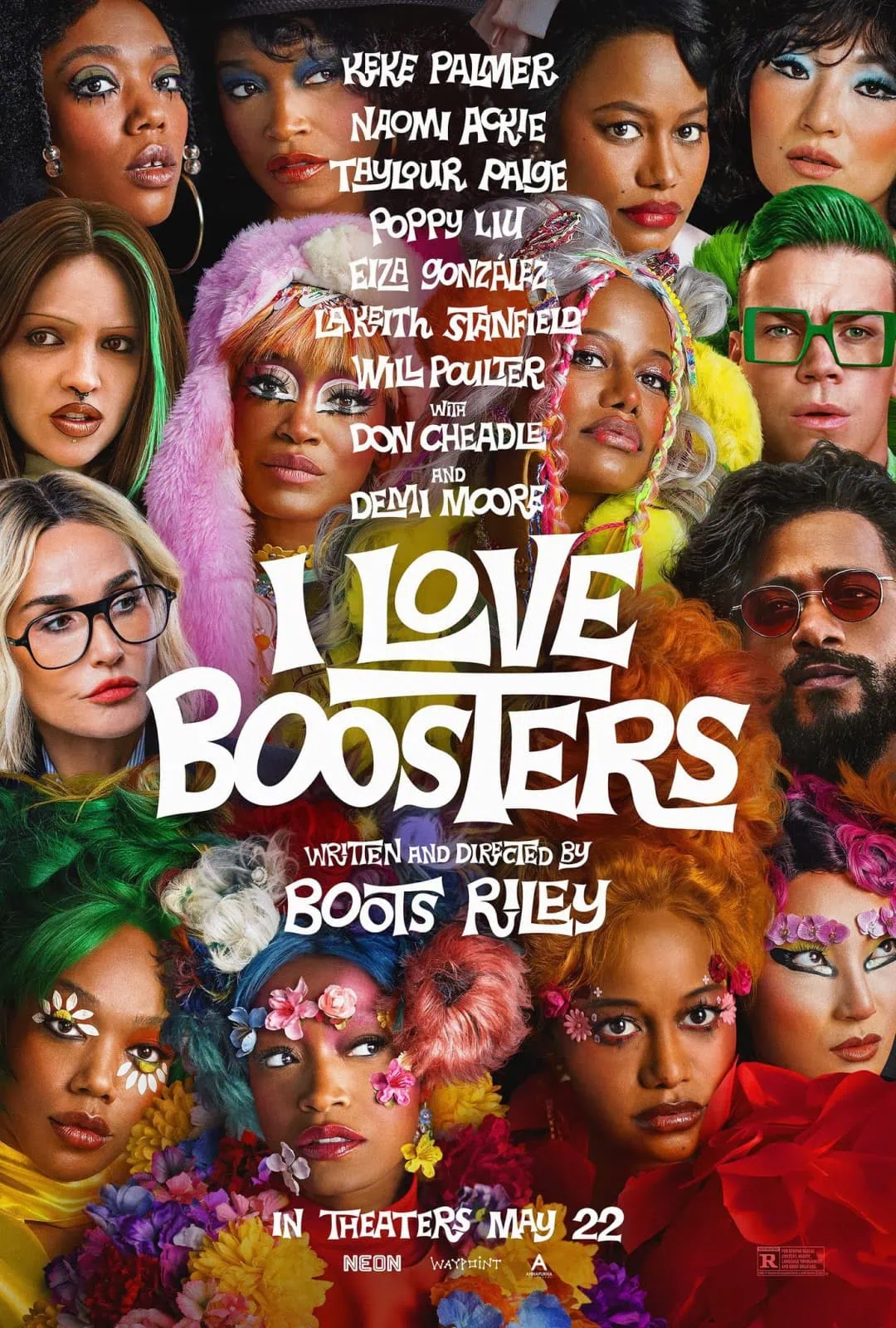 I Love Boosters movie poster - Blind Beagle VFX miniature visual effects by Christopher Lee Warren
