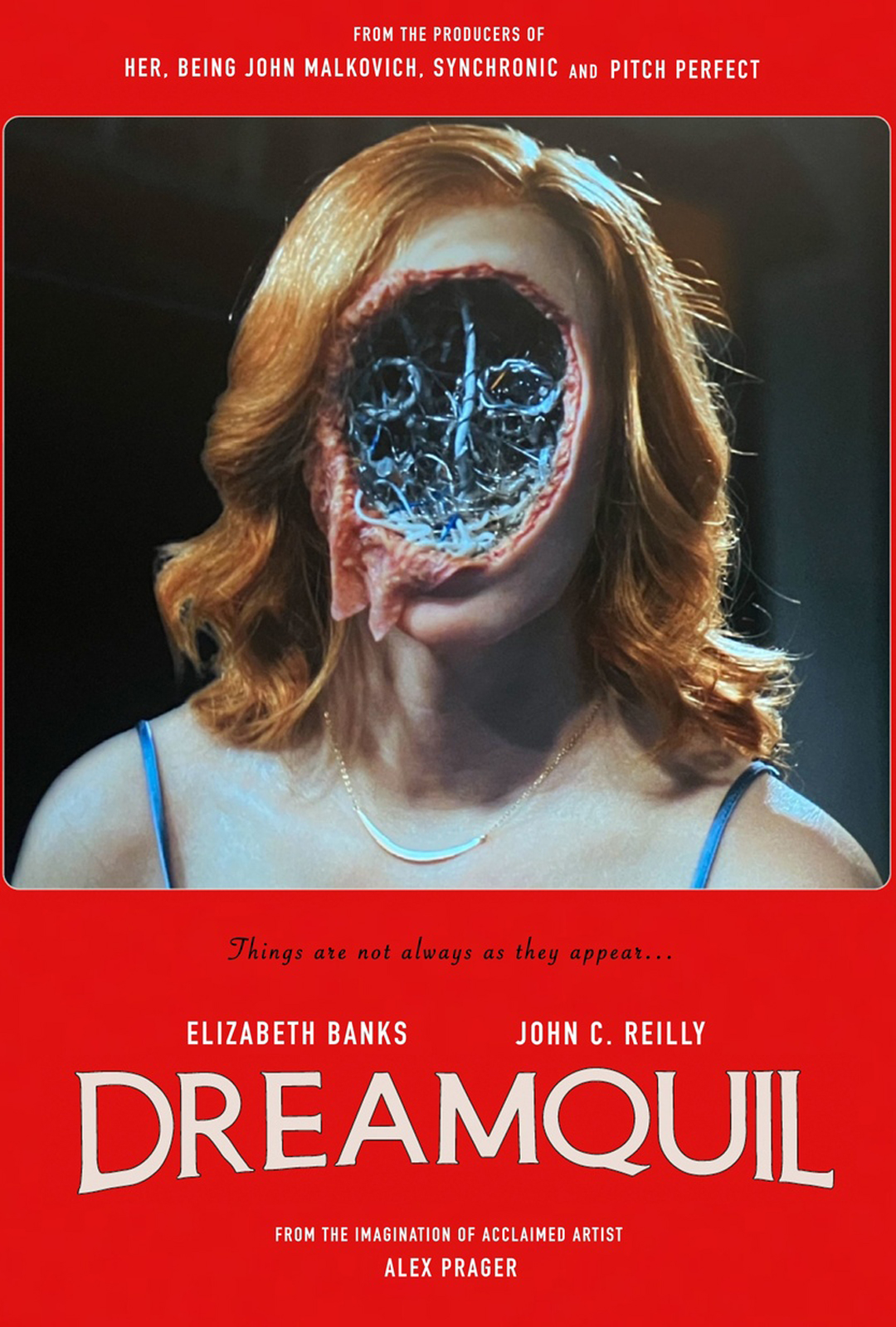 Dreamquil 2026 movie poster - Blind Beagle VFX miniature visual effects by Christopher Lee Warren and Gene Warren III for Alex Prager