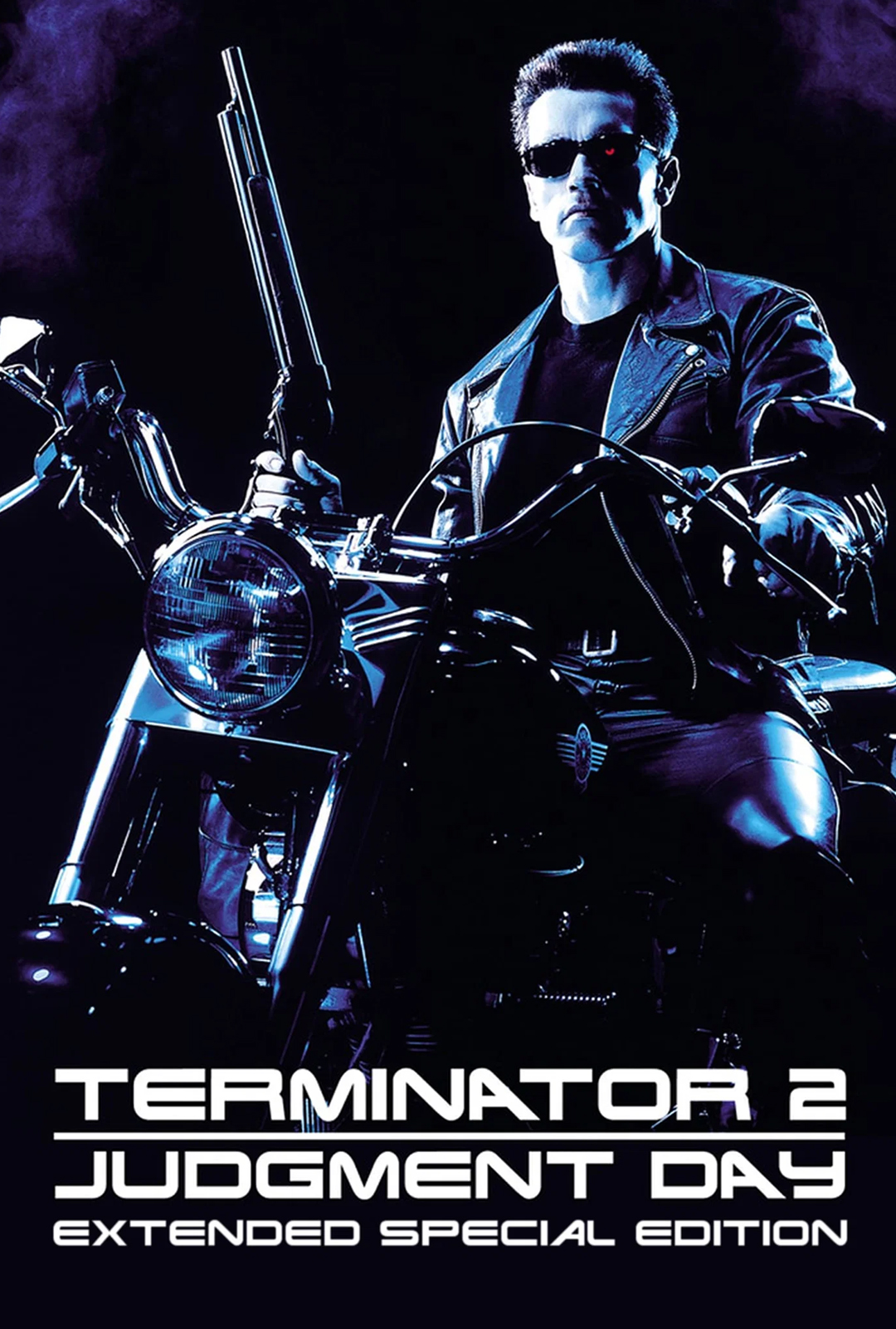 Terminator 2 Judgment Day movie poster - Blind Beagle VFX miniature visual effects by Gene Warren Jr and Christopher Lee Warren